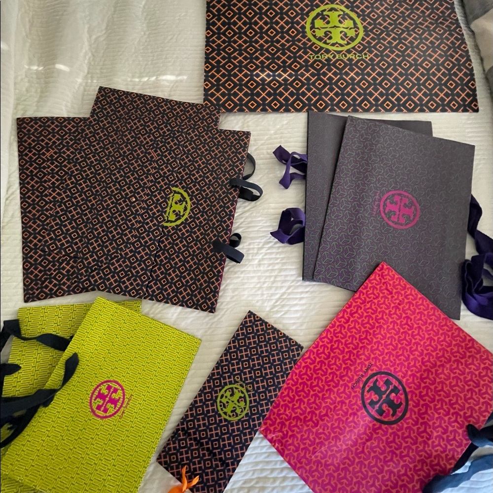 4 for $15 Tory Burch Reusable Shopping Bag.